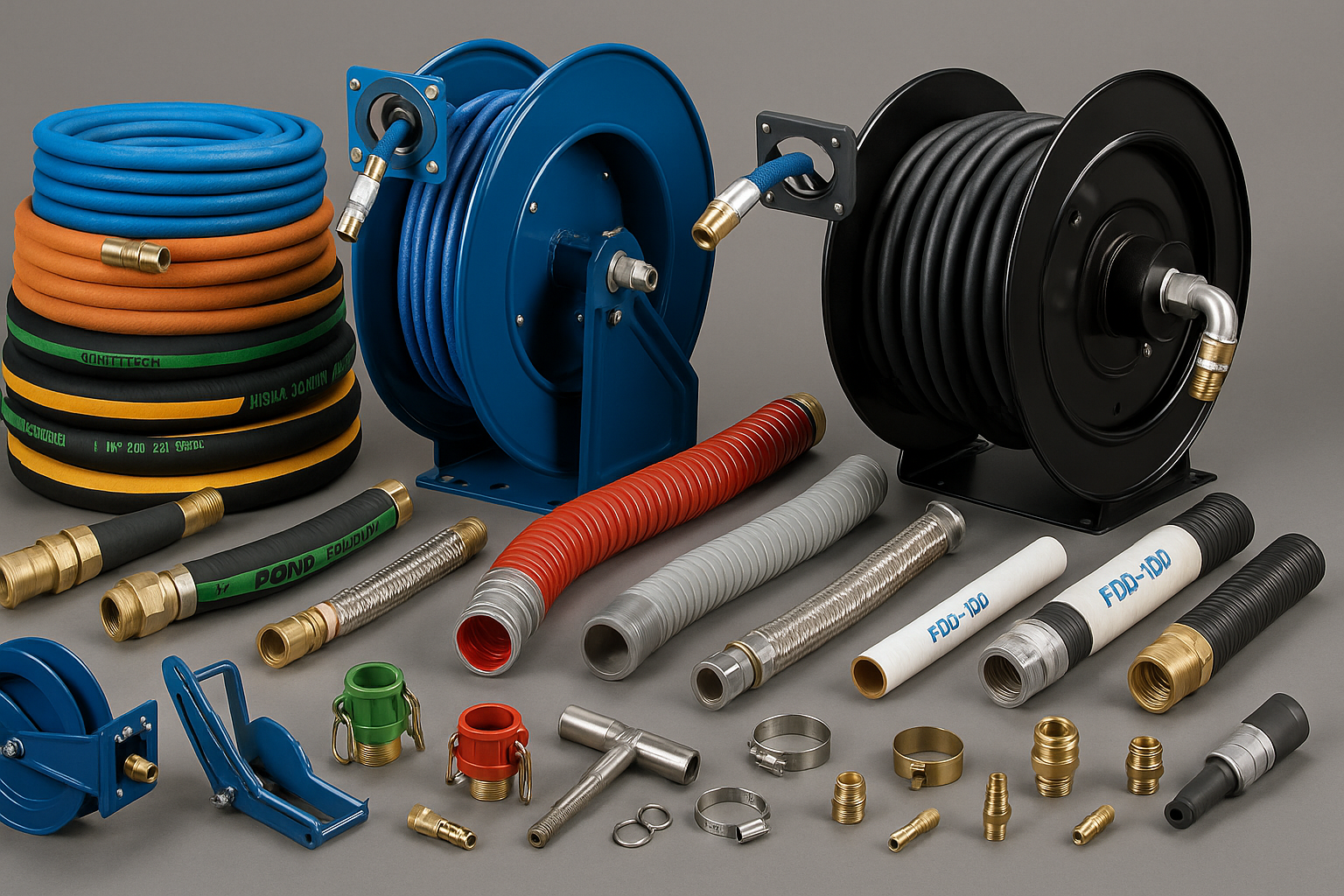 Industrial Hoses, Hose Reels & Hose Accessories image 1